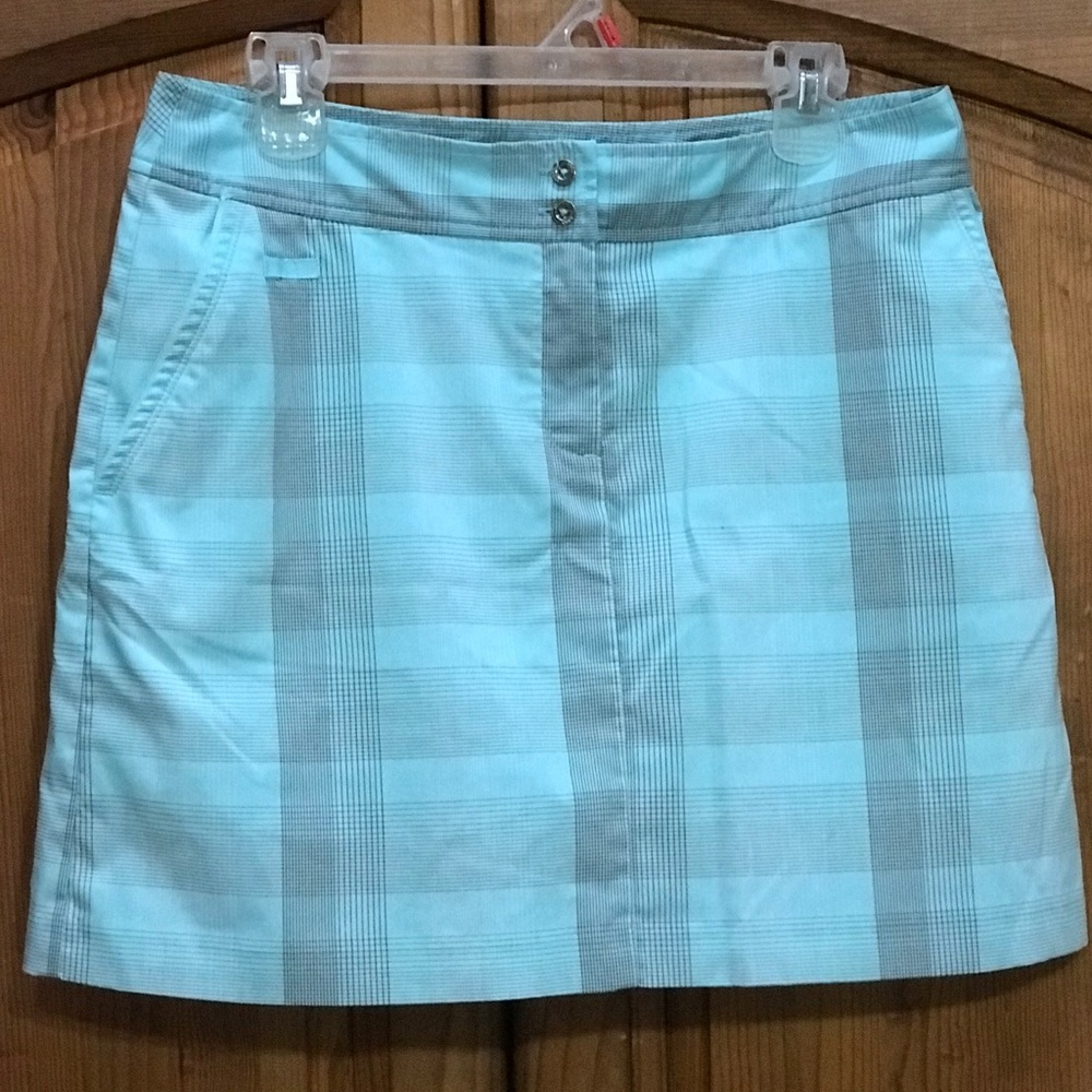 Izod XFG Skort EUC Liner Front and Rear Pockets, Back Slit, Women’s 8 Stretchy